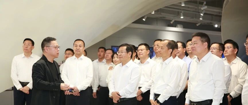 延安市党政代表团到金沙线路检测中心参观考察